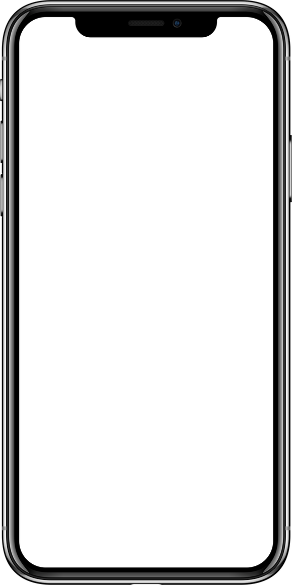 New Realistic Mobile Phone Smartphone Mockup with Blank Screen I